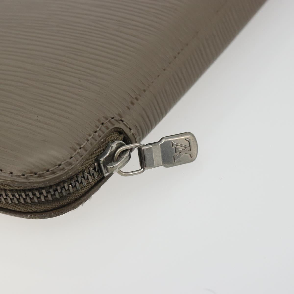 LOUIS VUITTON Epi Agenda Geod Long Wallet Lilac M6387B LV Auth ar14125