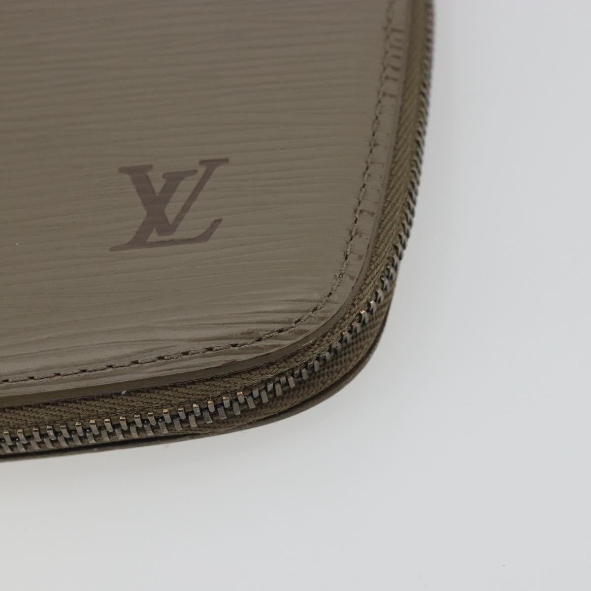LOUIS VUITTON Epi Agenda Geod Long Wallet Lilac M6387B LV Auth ar14125
