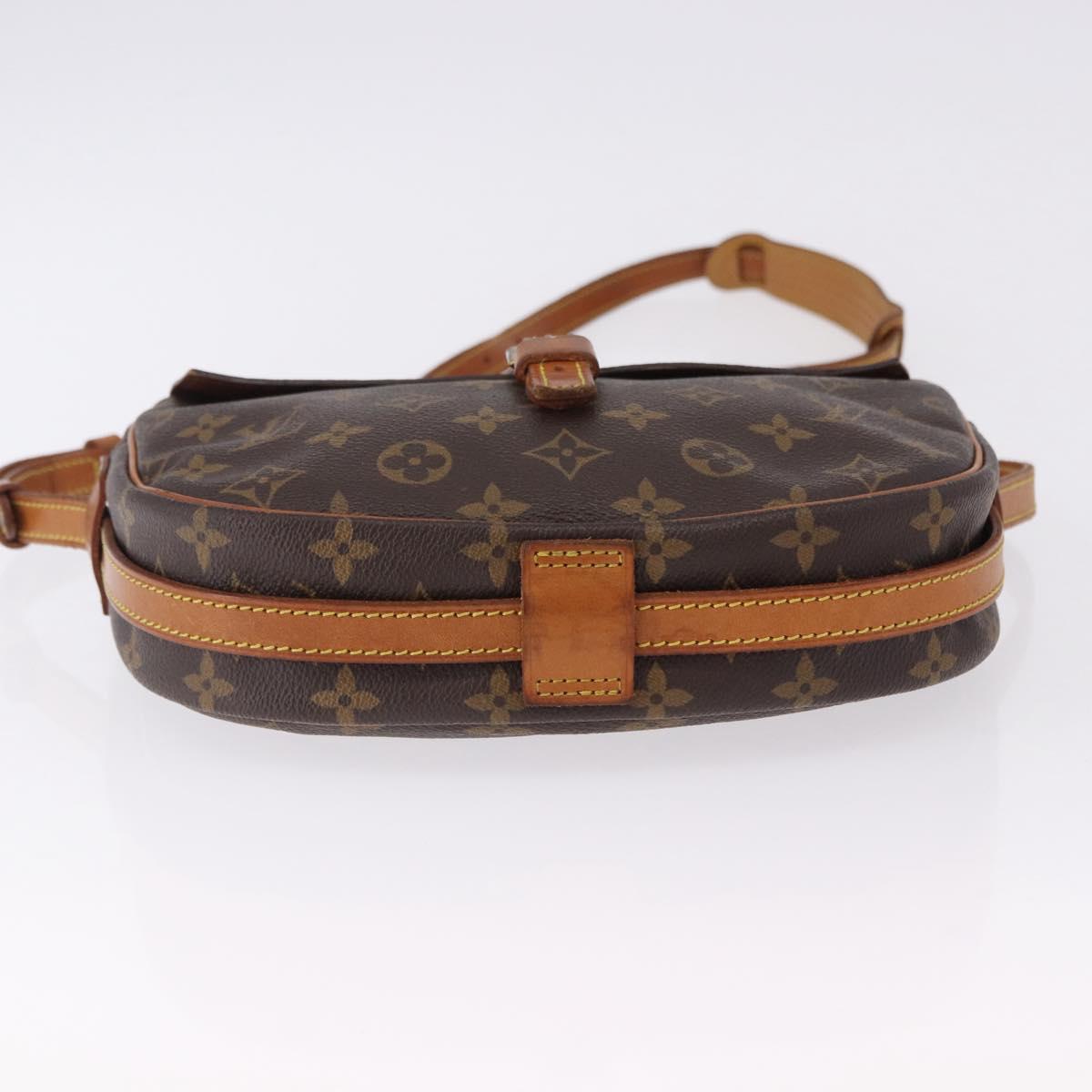 LOUIS VUITTON Monogram Jeune Fille MM Shoulder Bag M51226 LV Auth ar14126
