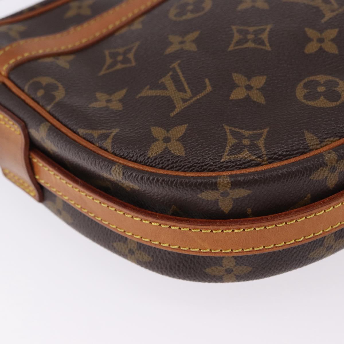 LOUIS VUITTON Monogram Jeune Fille MM Shoulder Bag M51226 LV Auth ar14126