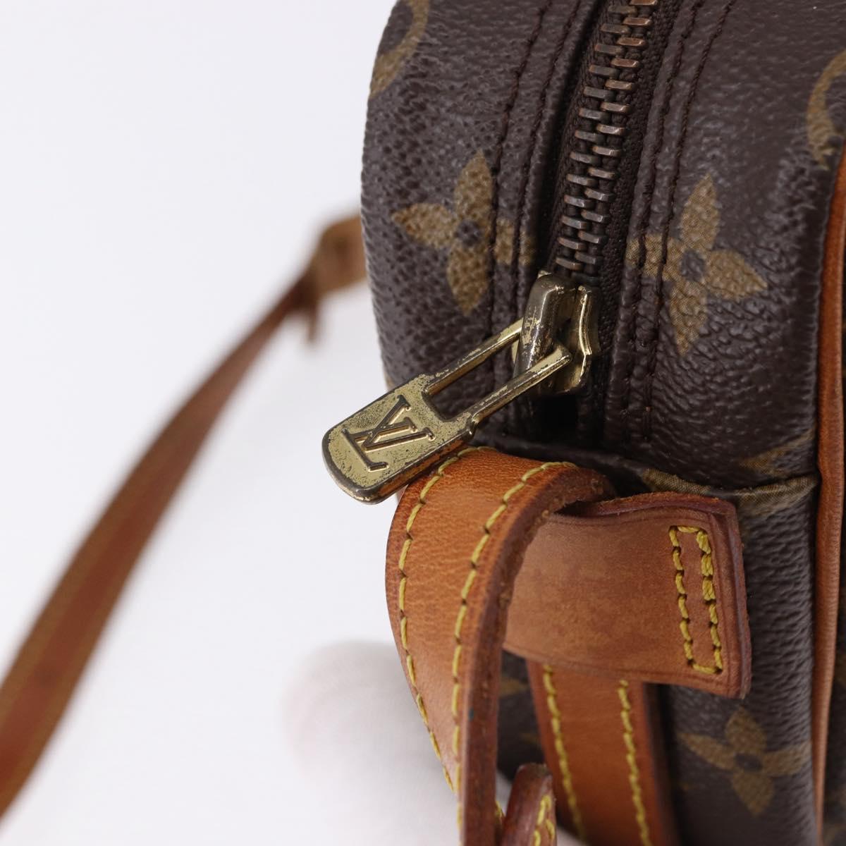 LOUIS VUITTON Monogram Jeune Fille MM Shoulder Bag M51226 LV Auth ar14126