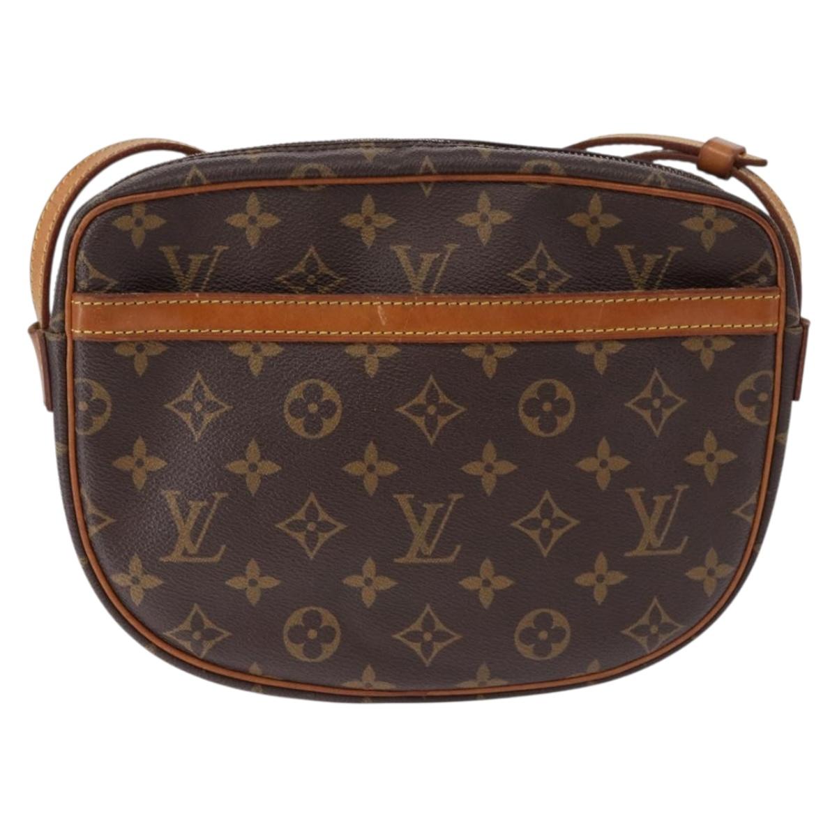 LOUIS VUITTON Monogram Jeune Fille MM Shoulder Bag M51226 LV Auth ar14126