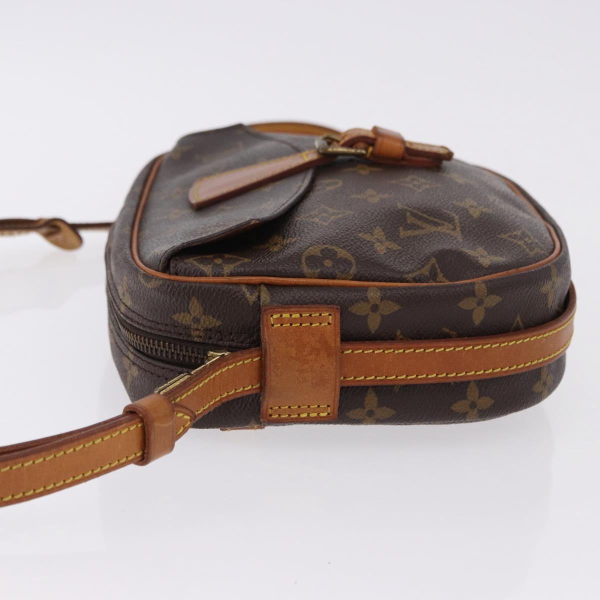 LOUIS VUITTON Monogram Jeune Fille MM Shoulder Bag M51226 LV Auth ar14126