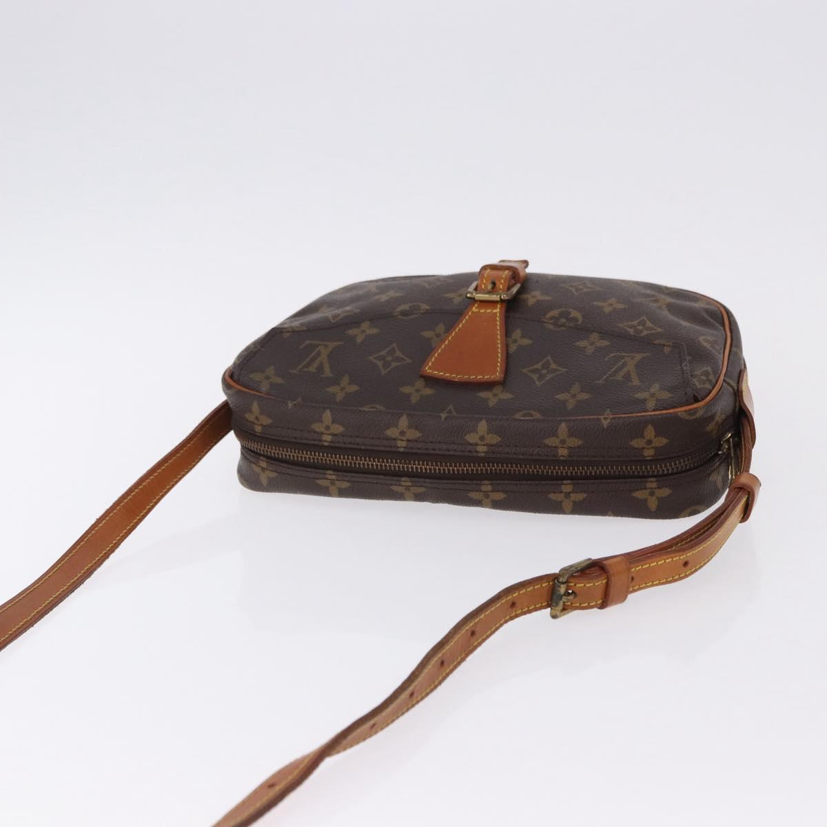 LOUIS VUITTON Monogram Jeune Fille MM Shoulder Bag M51226 LV Auth ar14126
