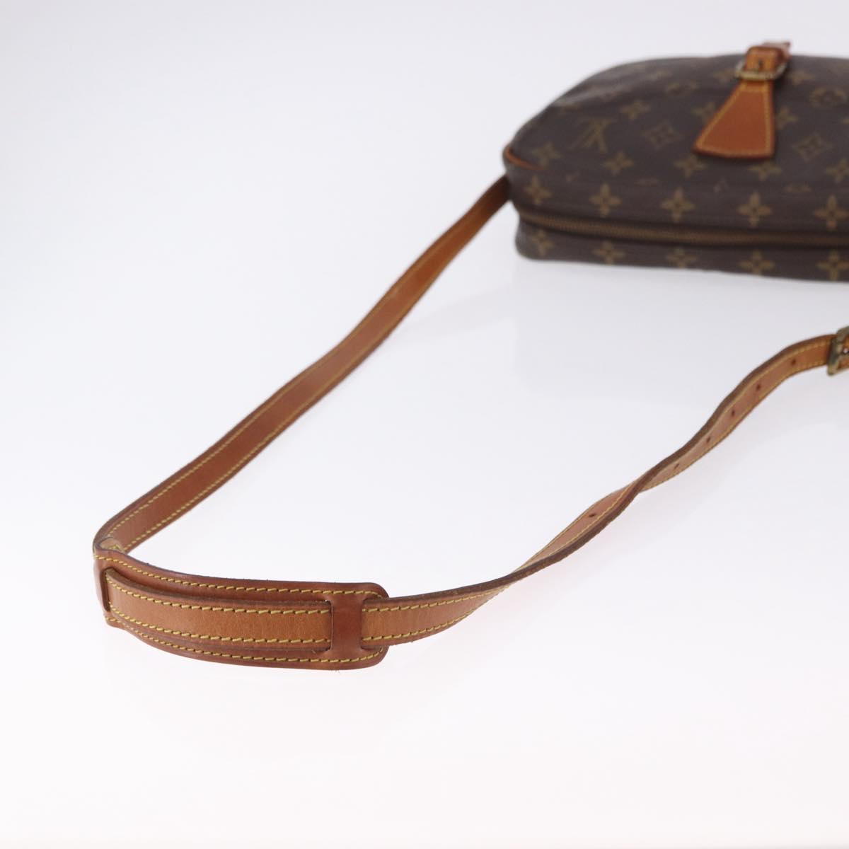 LOUIS VUITTON Monogram Jeune Fille MM Shoulder Bag M51226 LV Auth ar14126
