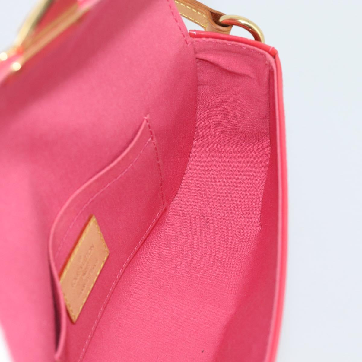 LOUIS VUITTON Vernis Malibu Street Shoulder Bag Fran Boise M9150F Auth ar14132V