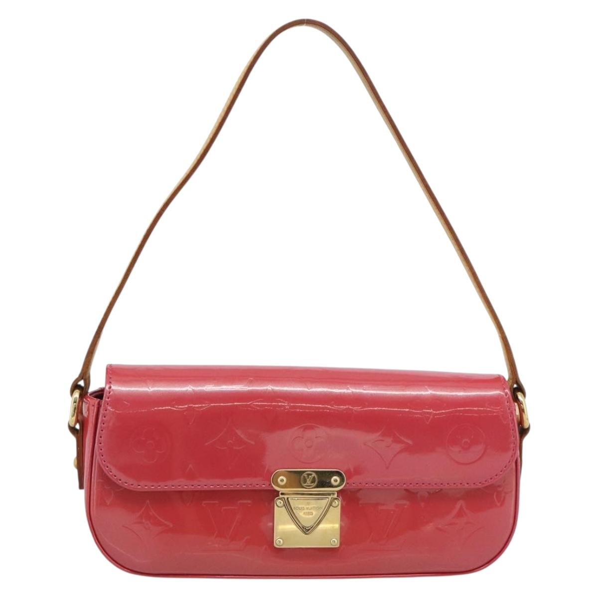 LOUIS VUITTON Vernis Malibu Street Shoulder Bag Fran Boise M9150F Auth ar14132V