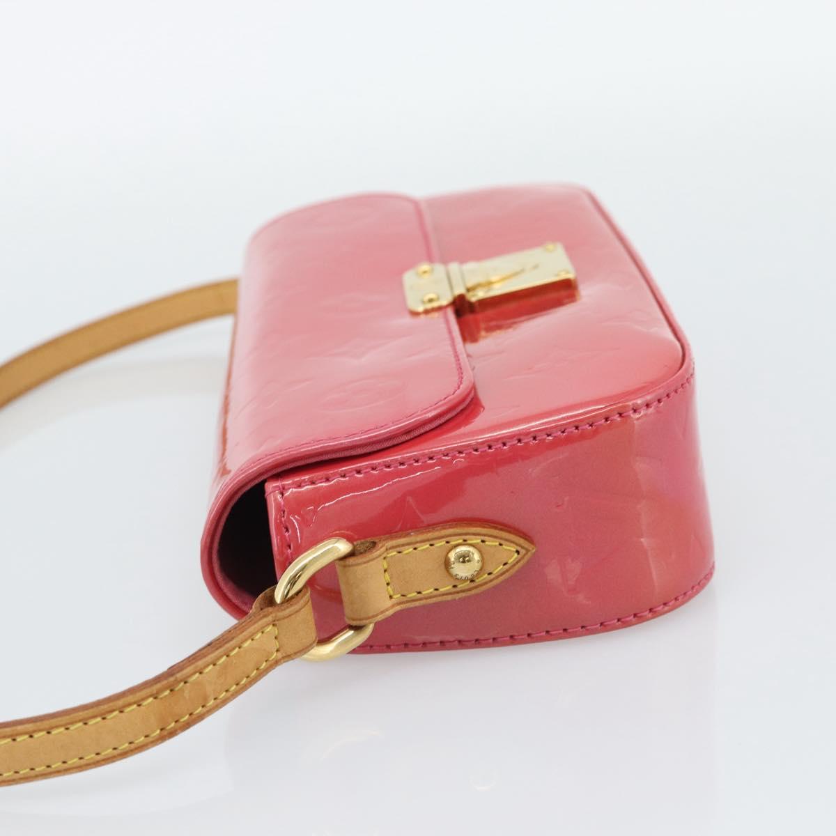 LOUIS VUITTON Vernis Malibu Street Shoulder Bag Fran Boise M9150F Auth ar14132V
