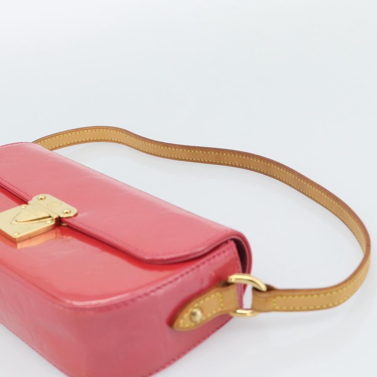 LOUIS VUITTON Vernis Malibu Street Shoulder Bag Fran Boise M9150F Auth ar14132V