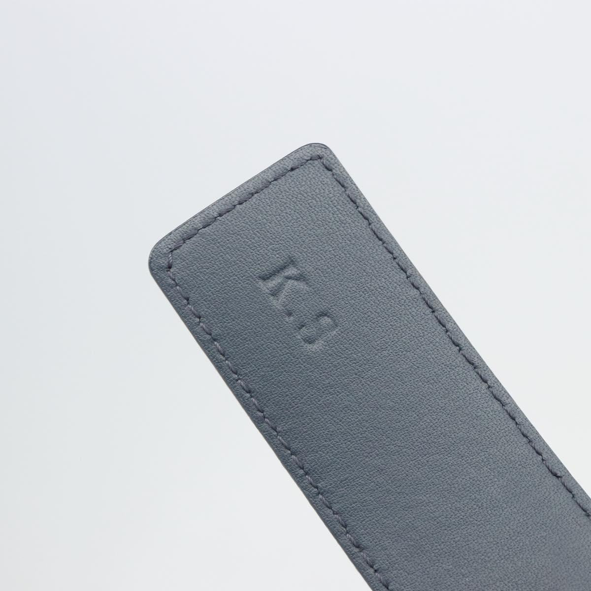 LOUIS VUITTON Monogram Ceinture Etropol Belt Navy M0049 LV Auth ar14133M