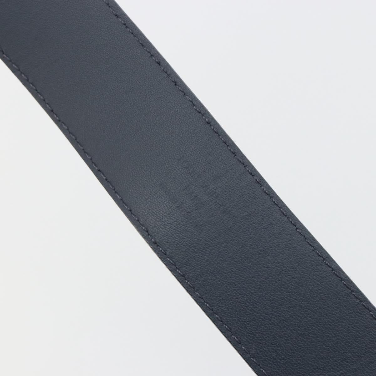 LOUIS VUITTON Monogram Ceinture Etropol Belt Navy M0049 LV Auth ar14133M