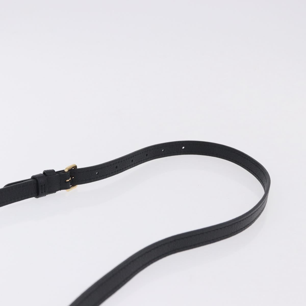 LOUIS VUITTON Monogram Empreinte Nano Speedy Bag Black M81456 LV Auth ar14137SAM