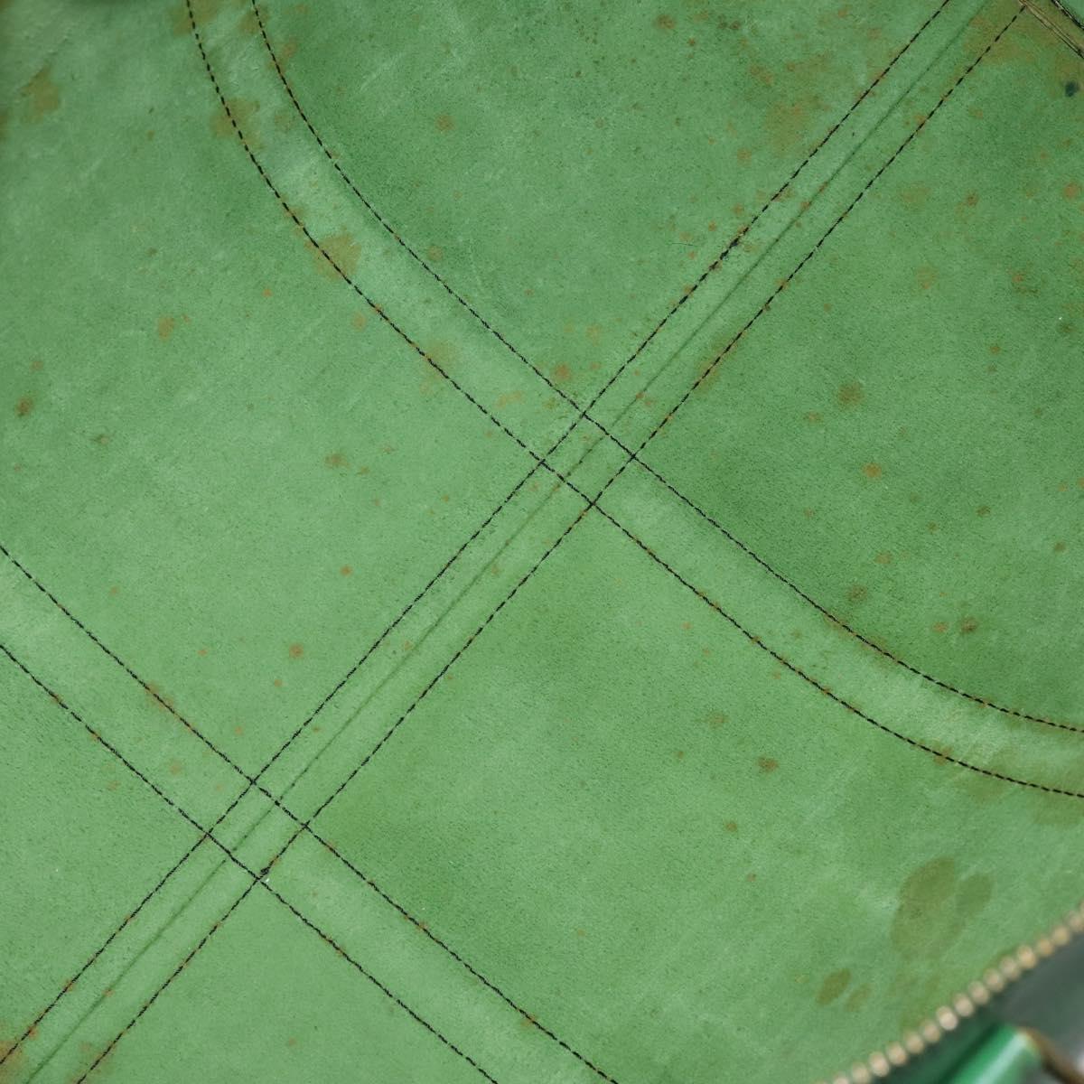 LOUIS VUITTON Epi Keepall 50 Boston Bag Green M42964 LV Auth ar14144
