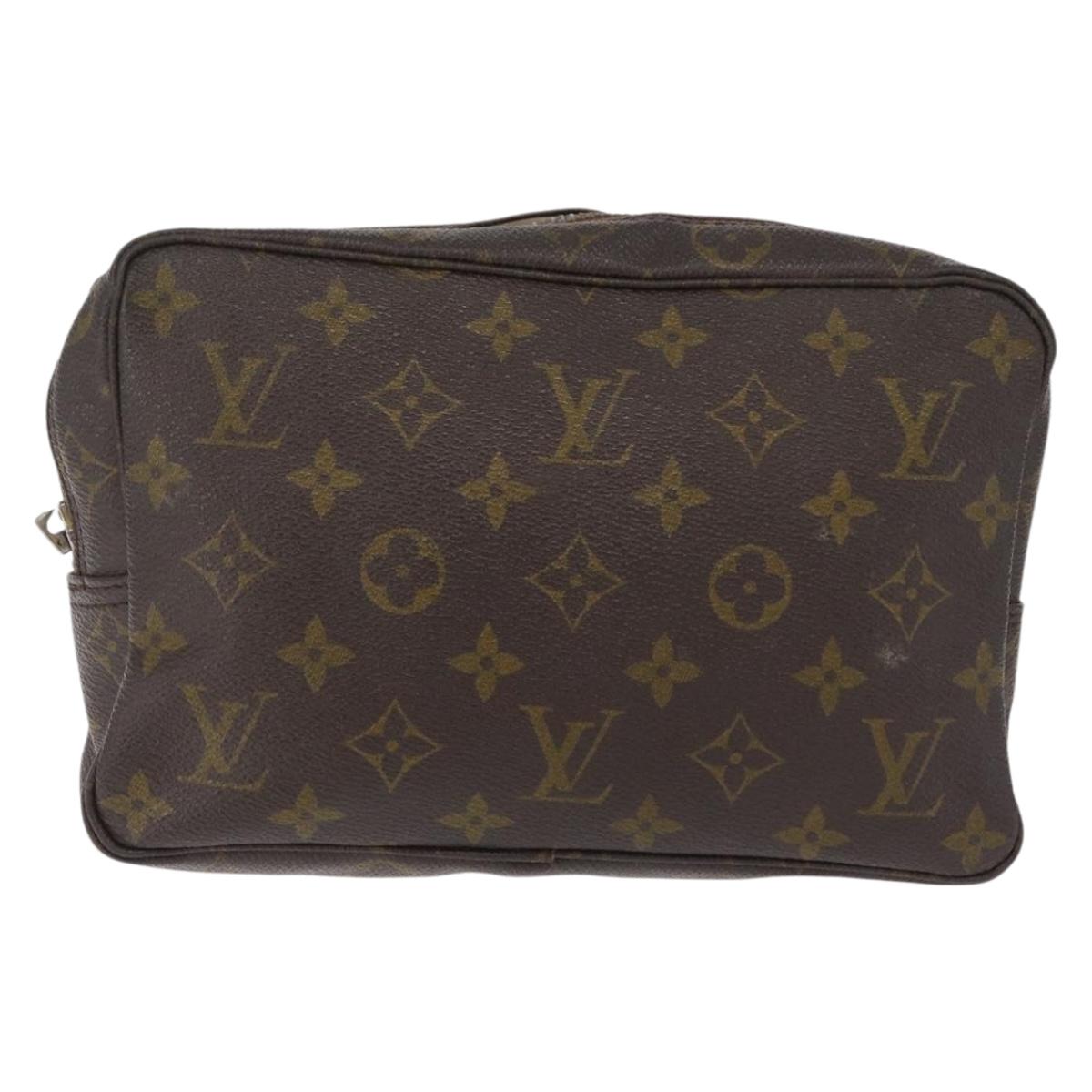 LOUIS VUITTON Monogram Clutch Bag 3 Set LV Auth ar14156