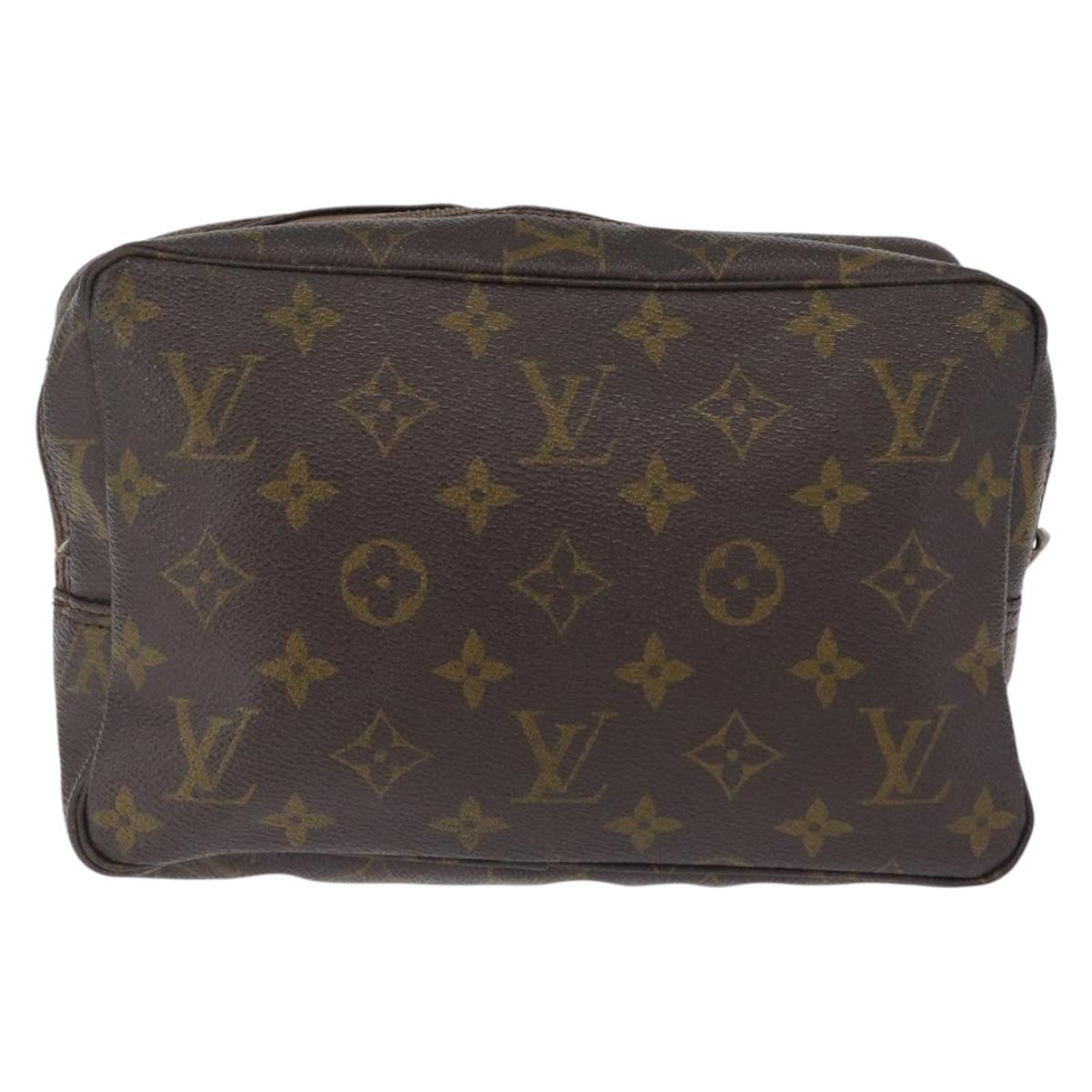 LOUIS VUITTON Monogram Clutch Bag 3 Set LV Auth ar14156