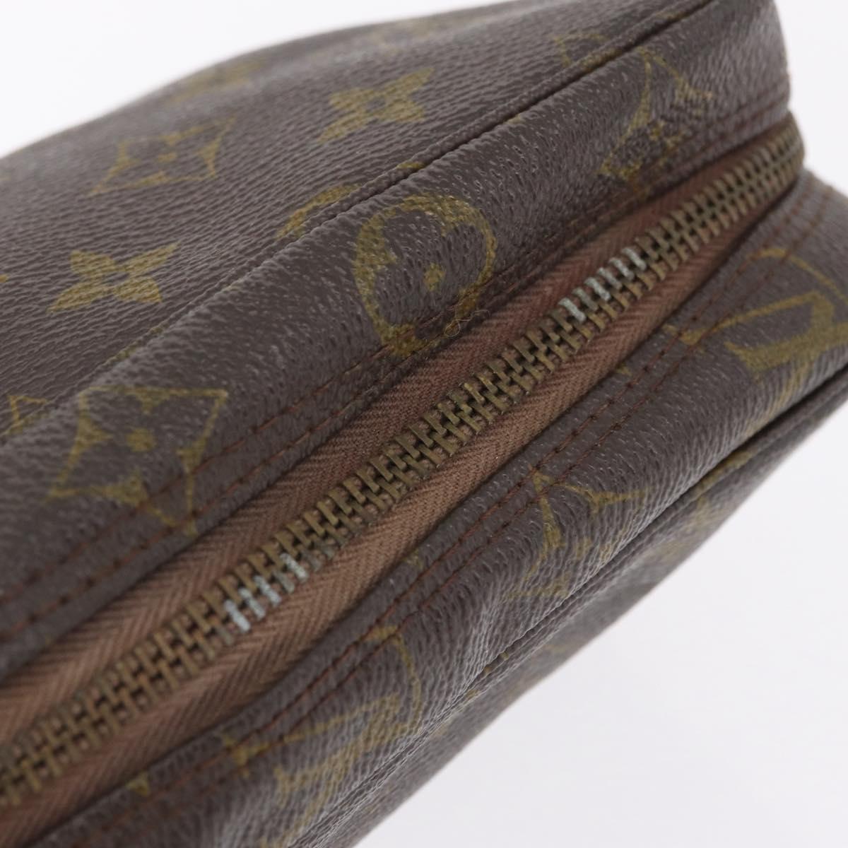 LOUIS VUITTON Monogram Clutch Bag 3 Set LV Auth ar14156
