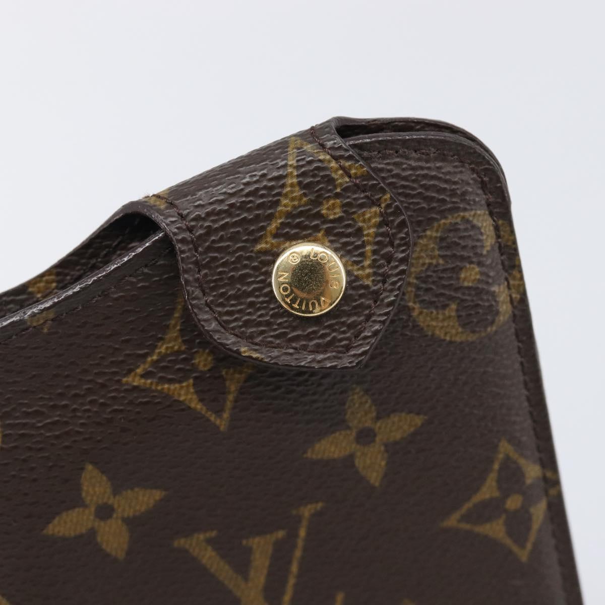 LOUIS VUITTON Monogram Etui lunet MM Glasses Case M66544 LV Auth ar14171V