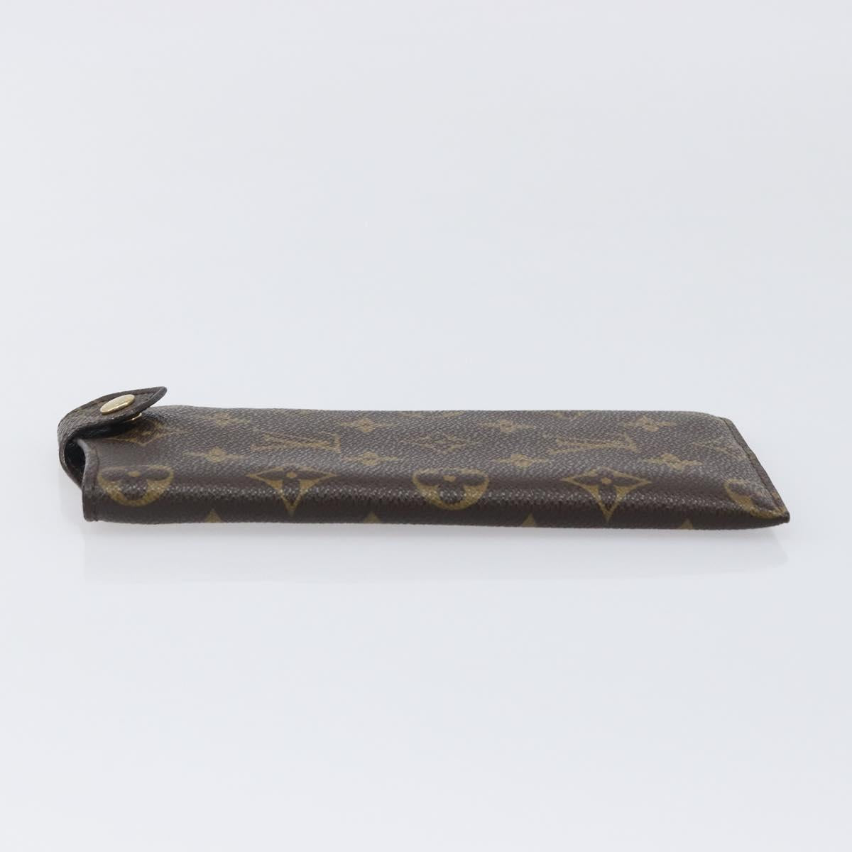 LOUIS VUITTON Monogram Etui lunet MM Glasses Case M66544 LV Auth ar14171V