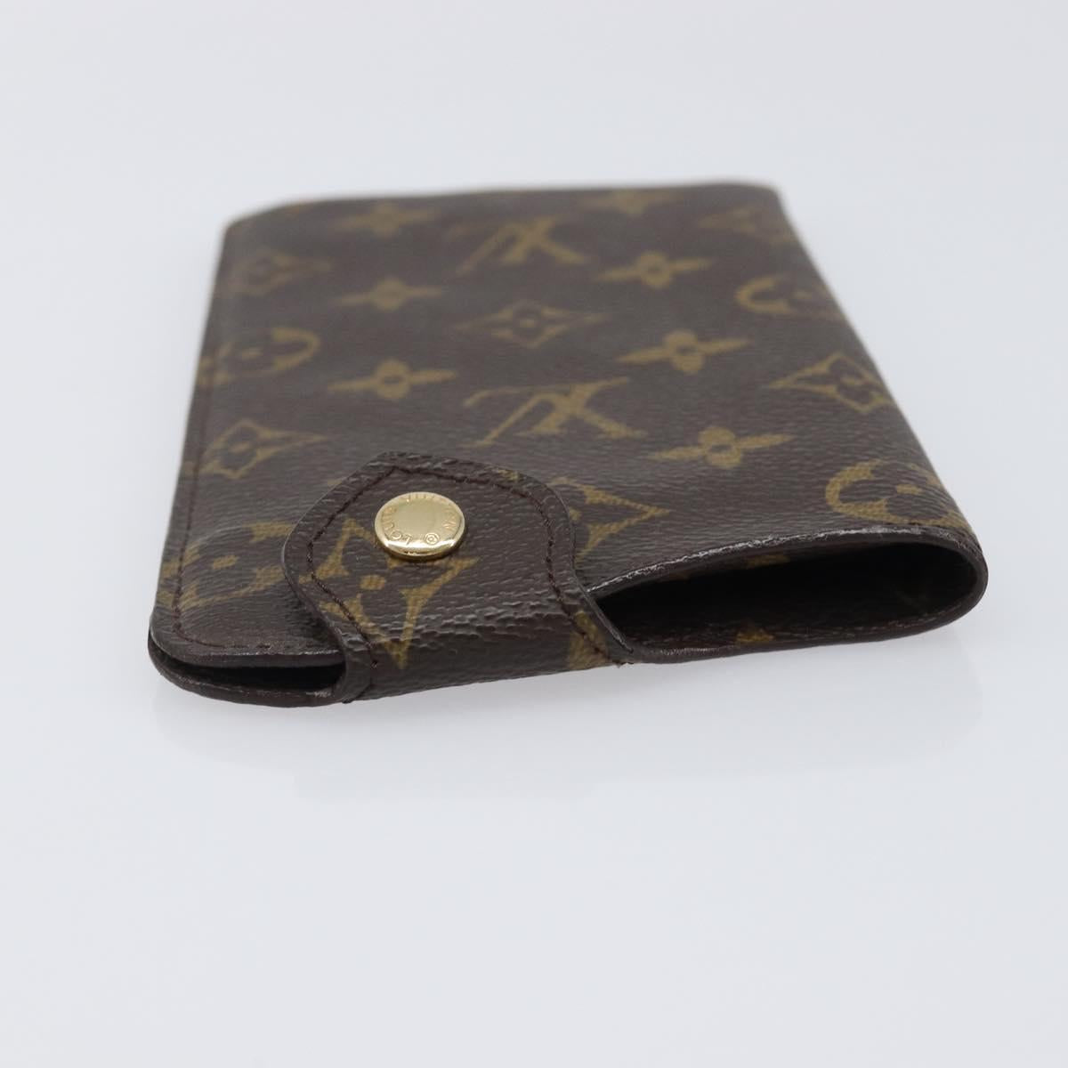 LOUIS VUITTON Monogram Etui lunet MM Glasses Case M66544 LV Auth ar14171V