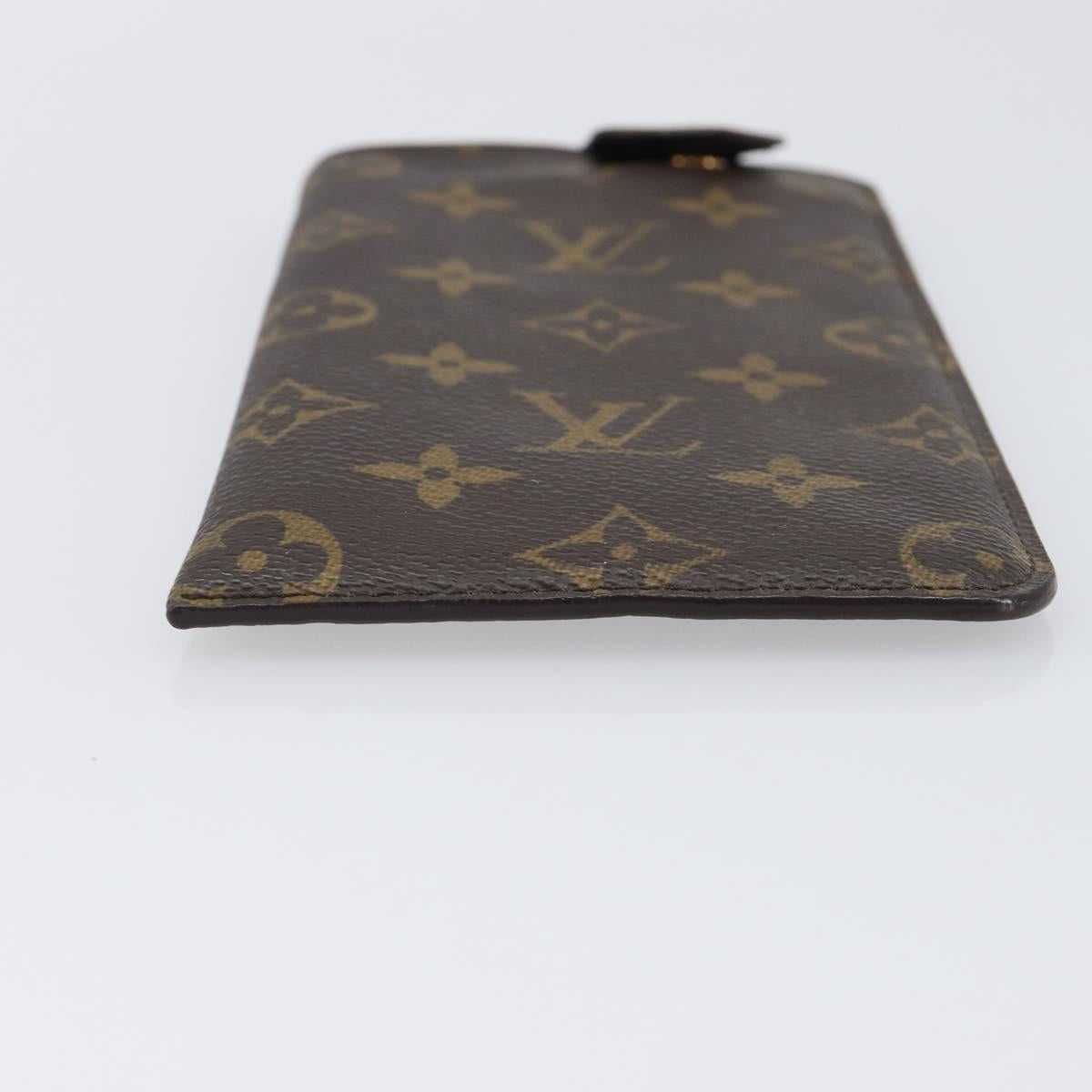 LOUIS VUITTON Monogram Etui lunet MM Glasses Case M66544 LV Auth ar14171V