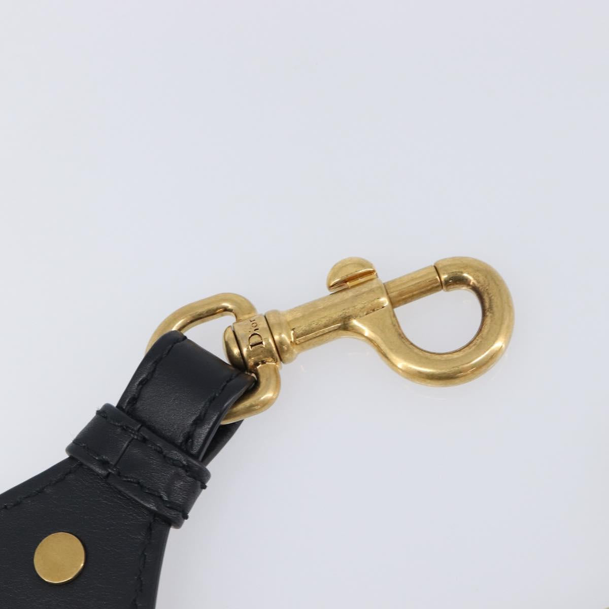 Christian Dior Shoulder Strap Canvas Multicolor Gold Tone Auth ar14181V
