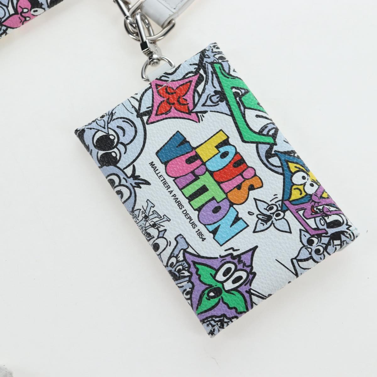 LOUIS VUITTON Monogram Comics Trio Anvelope Multicolor M82014 LV Auth ar14187V