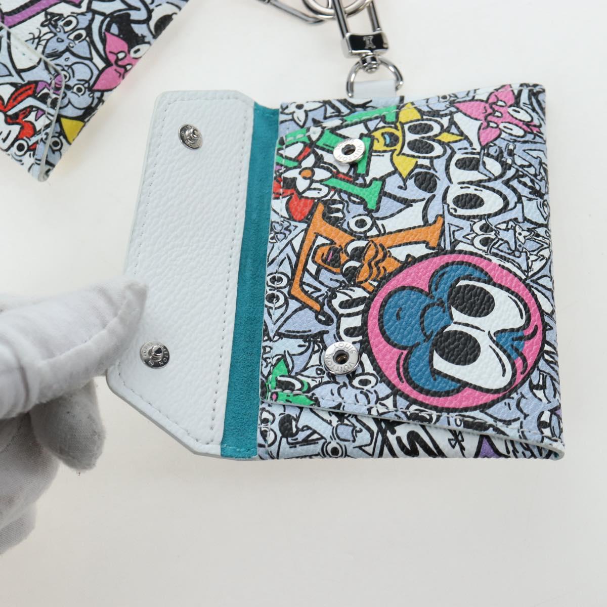 LOUIS VUITTON Monogram Comics Trio Anvelope Multicolor M82014 LV Auth ar14187V