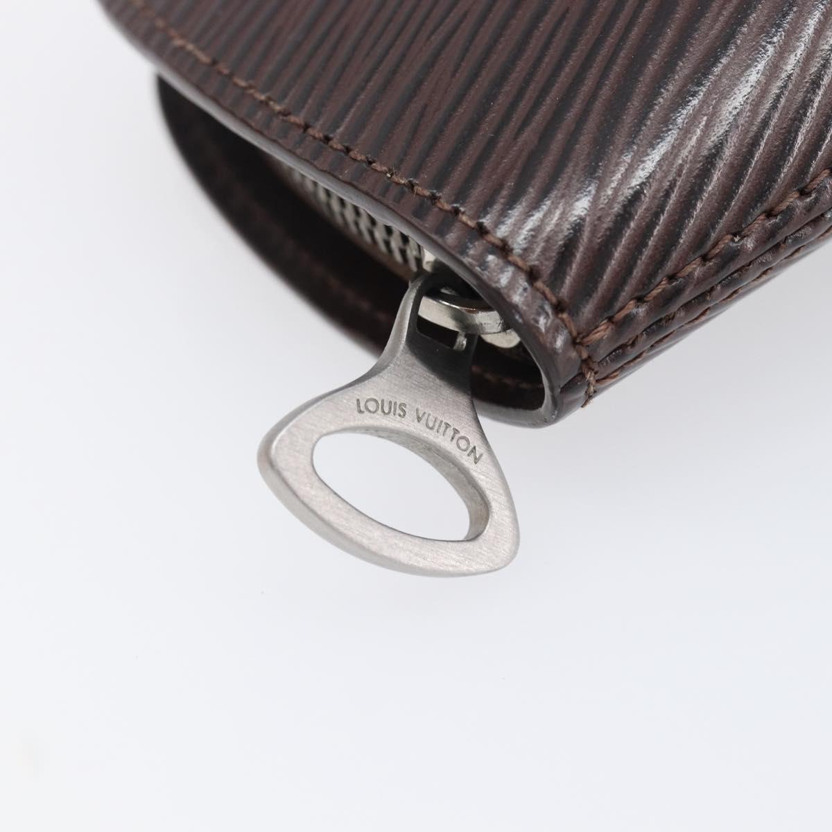 LOUIS VUITTON Epi Portefeuille Epi Z Coin Purse Mocha M6344D LV Auth ar14192