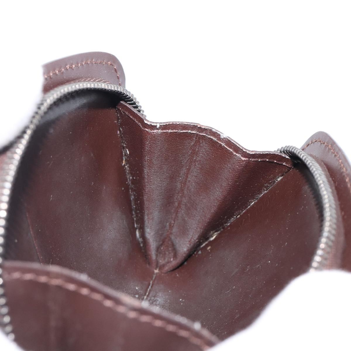 LOUIS VUITTON Epi Portefeuille Epi Z Coin Purse Mocha M6344D LV Auth ar14192