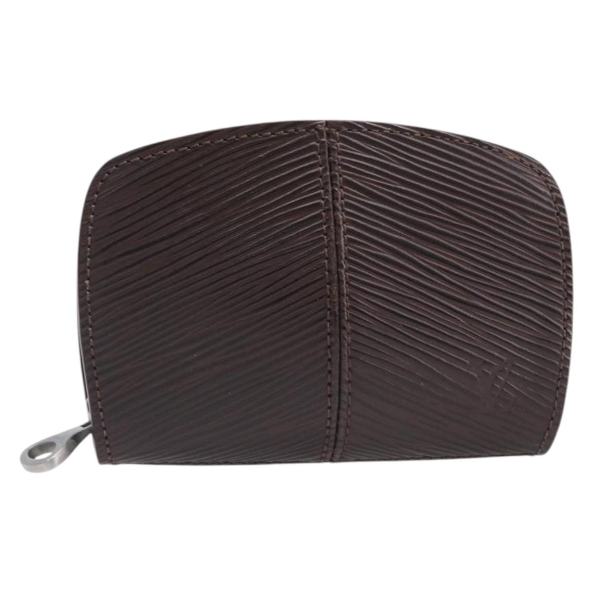 LOUIS VUITTON Epi Portefeuille Epi Z Coin Purse Mocha M6344D LV Auth ar14192