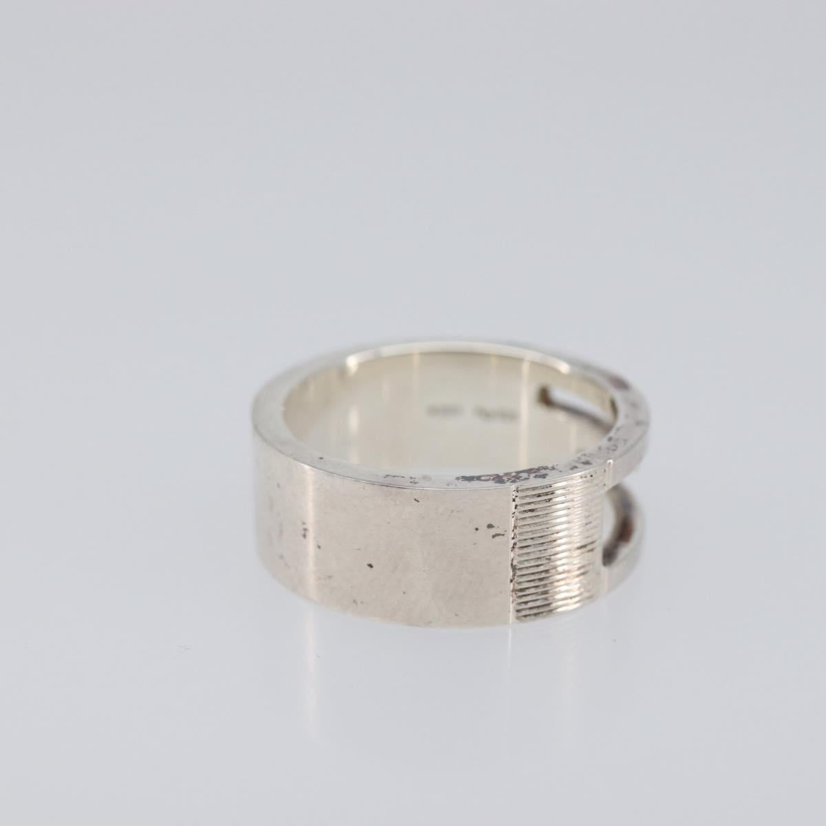 GUCCI Ring Ag925 Silver Auth ar14218