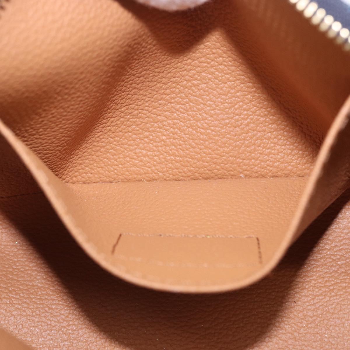 LOUIS VUITTON SINCE1854 Pochette Cosmetic PM Canvas Blue M80307 LV Auth ar14227M