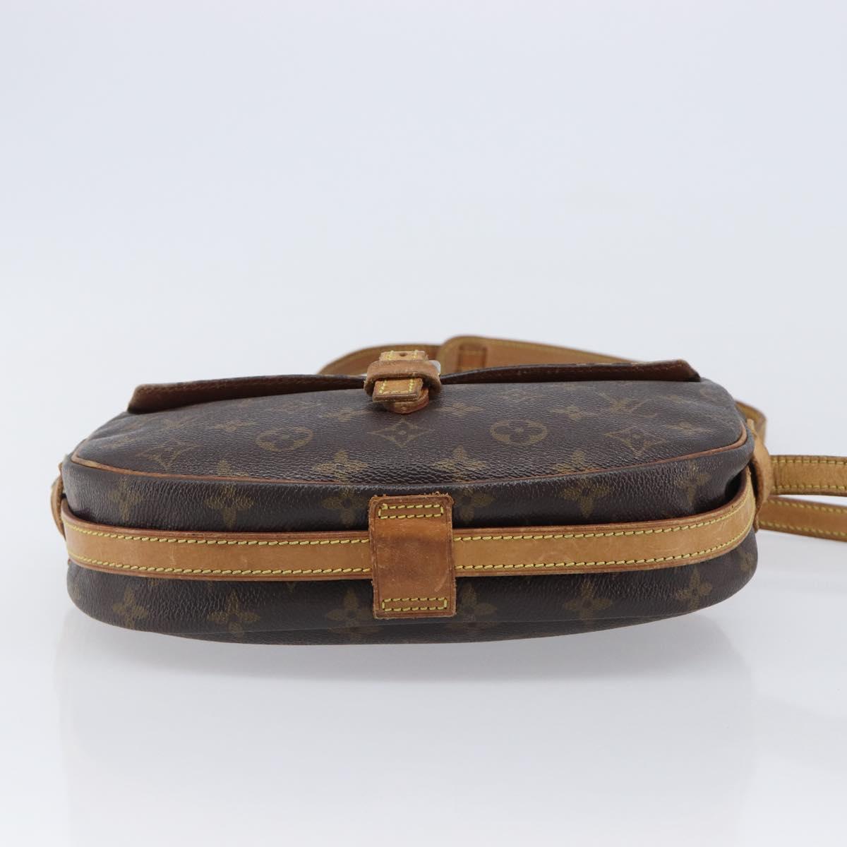 LOUIS VUITTON Monogram Jeune Fille MM Shoulder Bag M51226 LV Auth ar14230