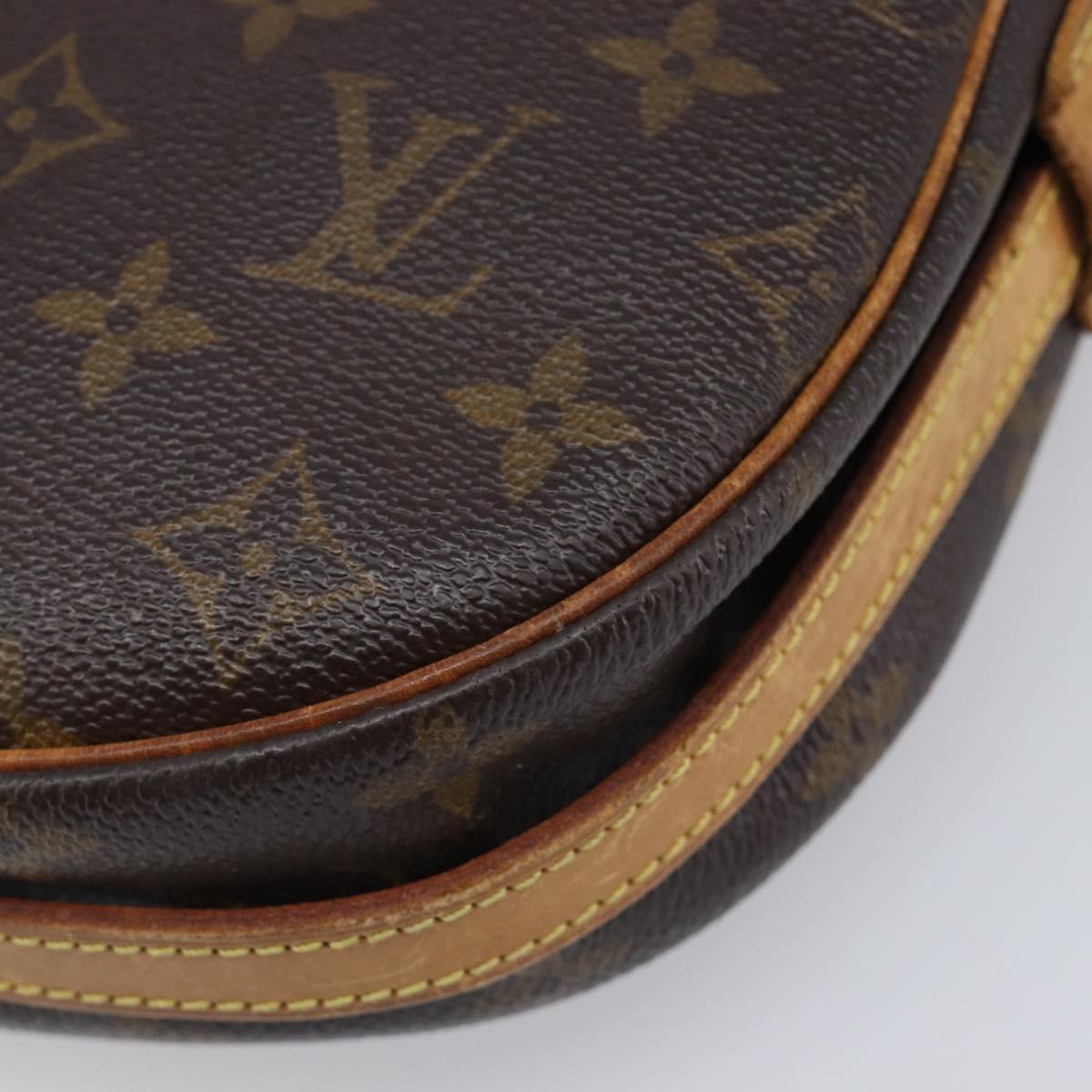 LOUIS VUITTON Monogram Jeune Fille MM Shoulder Bag M51226 LV Auth ar14230