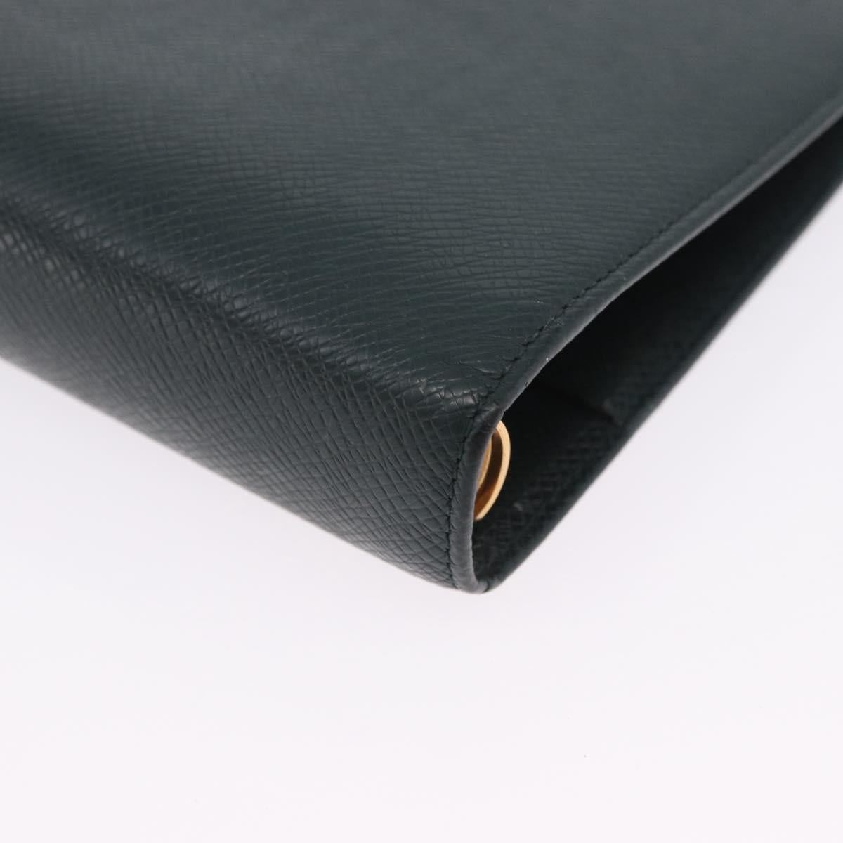 LOUIS VUITTON Taiga Agenda MM Day Planner Cover Epicea R20403 LV Auth ar14231