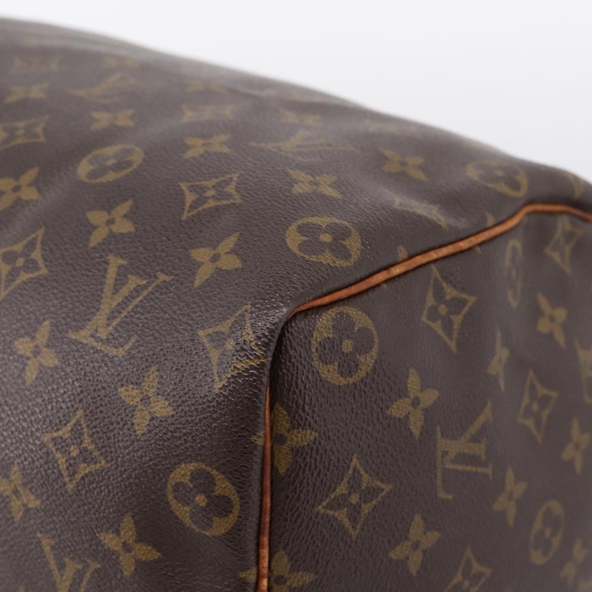 LOUIS VUITTON Monogram Speedy 35 Hand Bag M41524 LV Auth ar14247