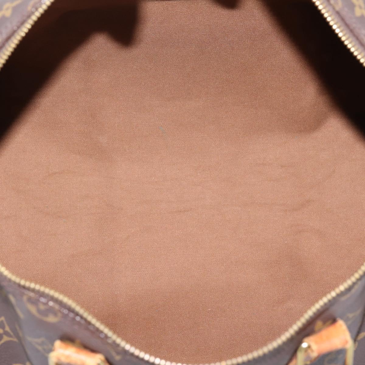 LOUIS VUITTON Monogram Speedy 35 Hand Bag M41524 LV Auth ar14247