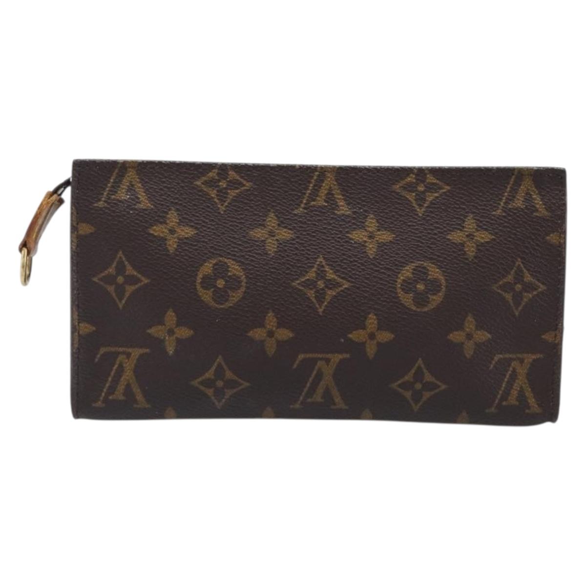 LOUIS VUITTON Monogram Bucket GM Pouch Accessory Pouch LV Auth ar14248
