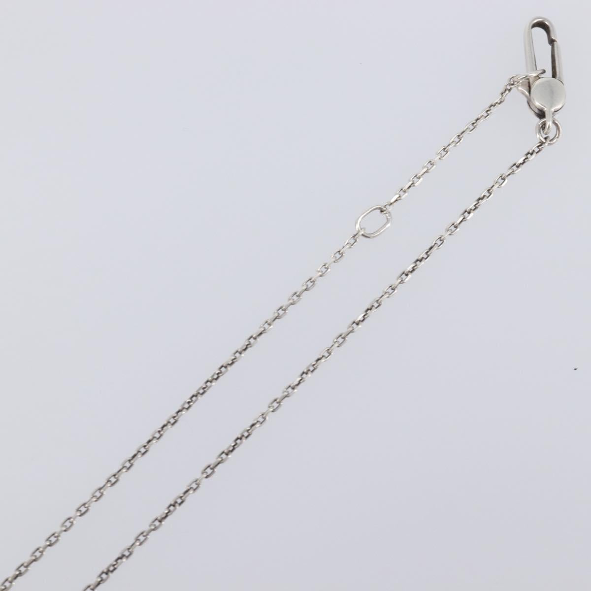 GUCCI Necklace Ag925 Silver Auth ar14263