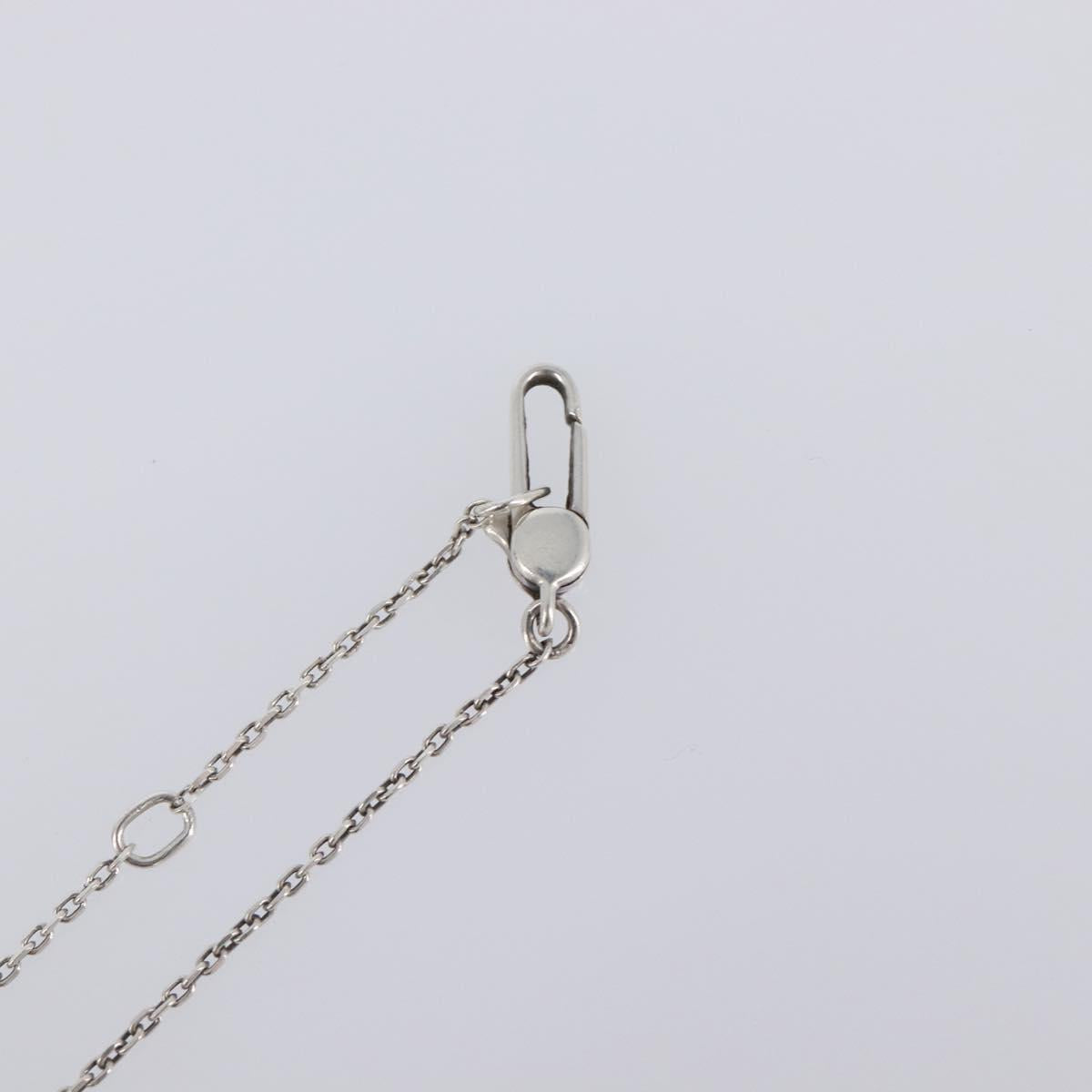 GUCCI Necklace Ag925 Silver Auth ar14263