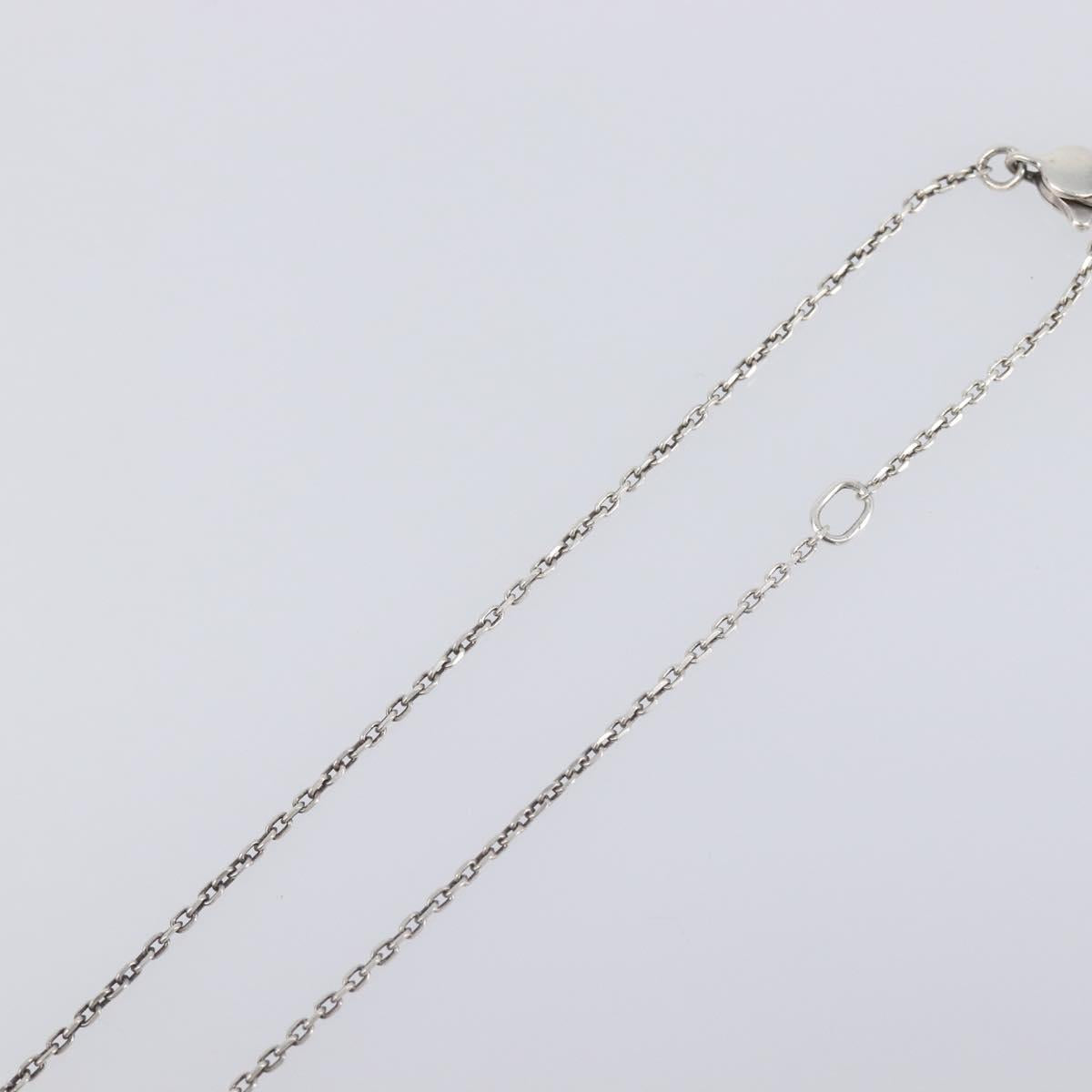GUCCI Necklace Ag925 Silver Auth ar14263