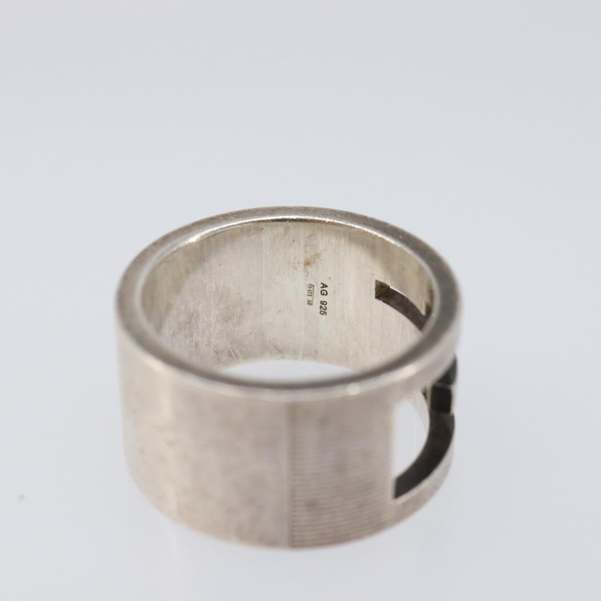 GUCCI Ring Ag925 Silver Auth ar14264