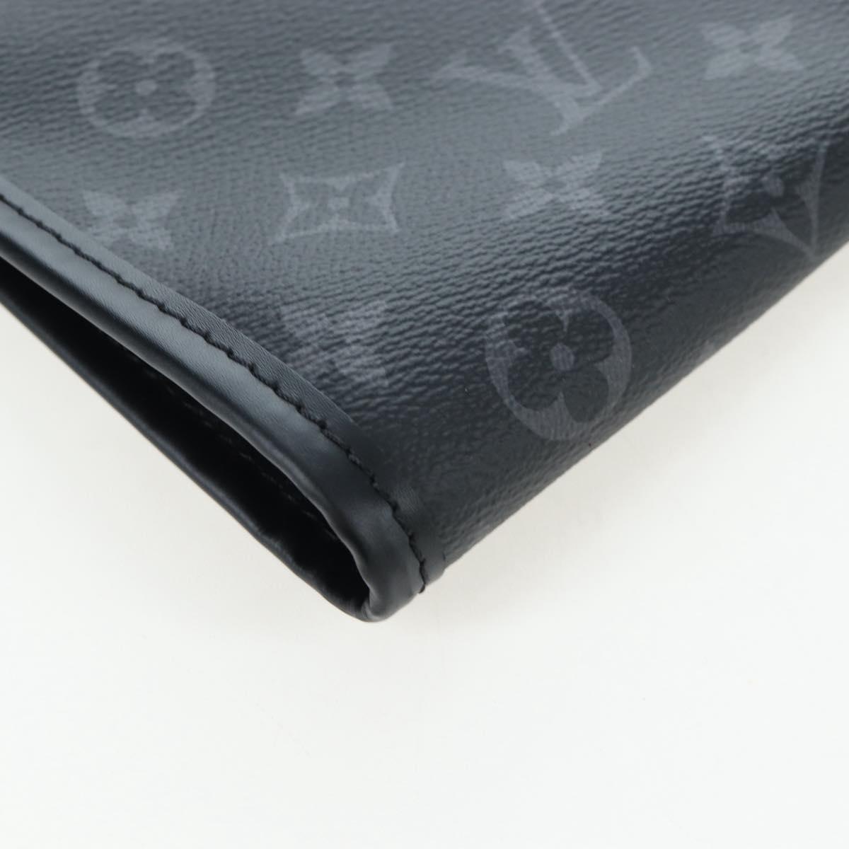 LOUIS VUITTON Monogram Eclipse Porto Abi 1 Garment Cover M43686 Auth ar14265SAM