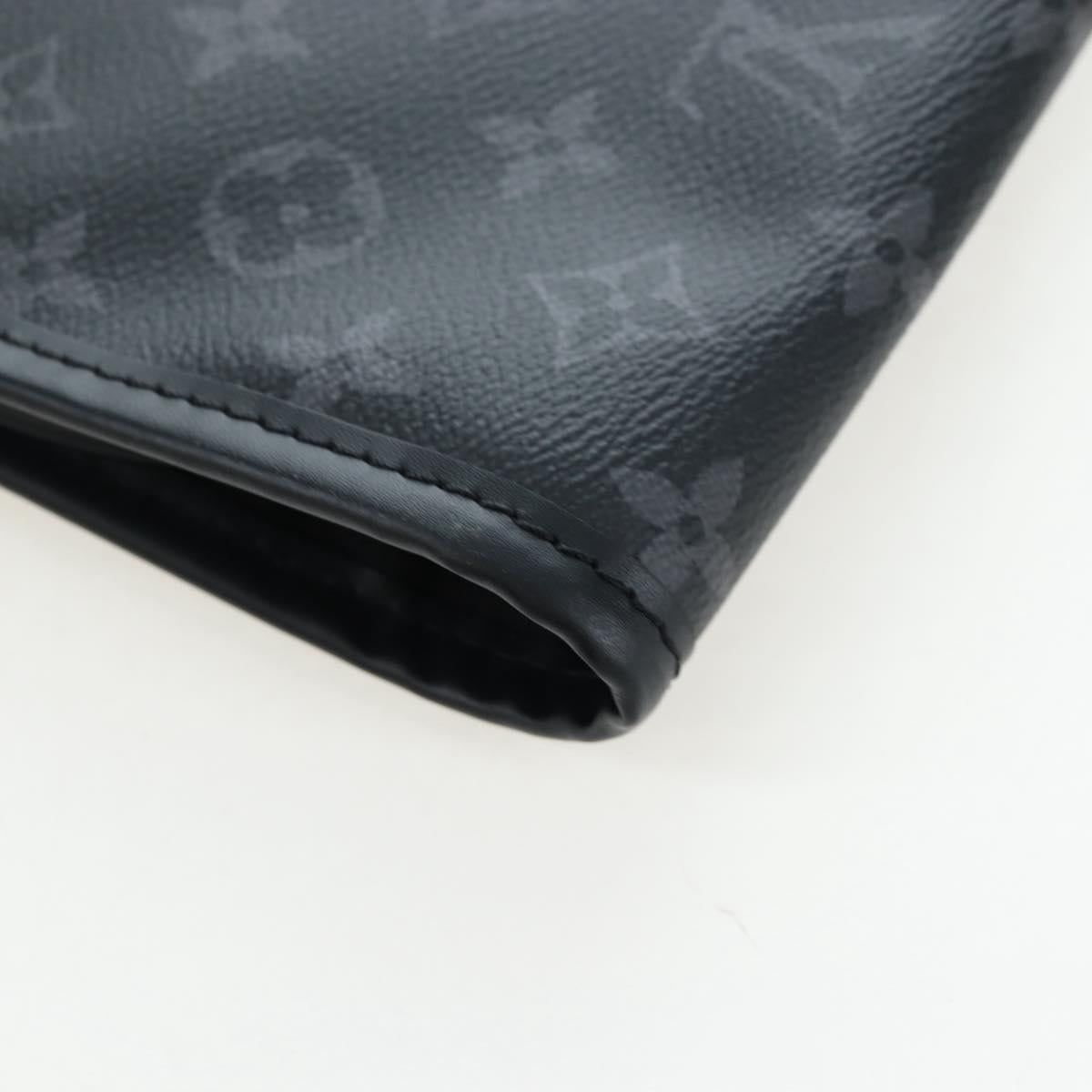 LOUIS VUITTON Monogram Eclipse Porto Abi 1 Garment Cover M43686 Auth ar14265SAM