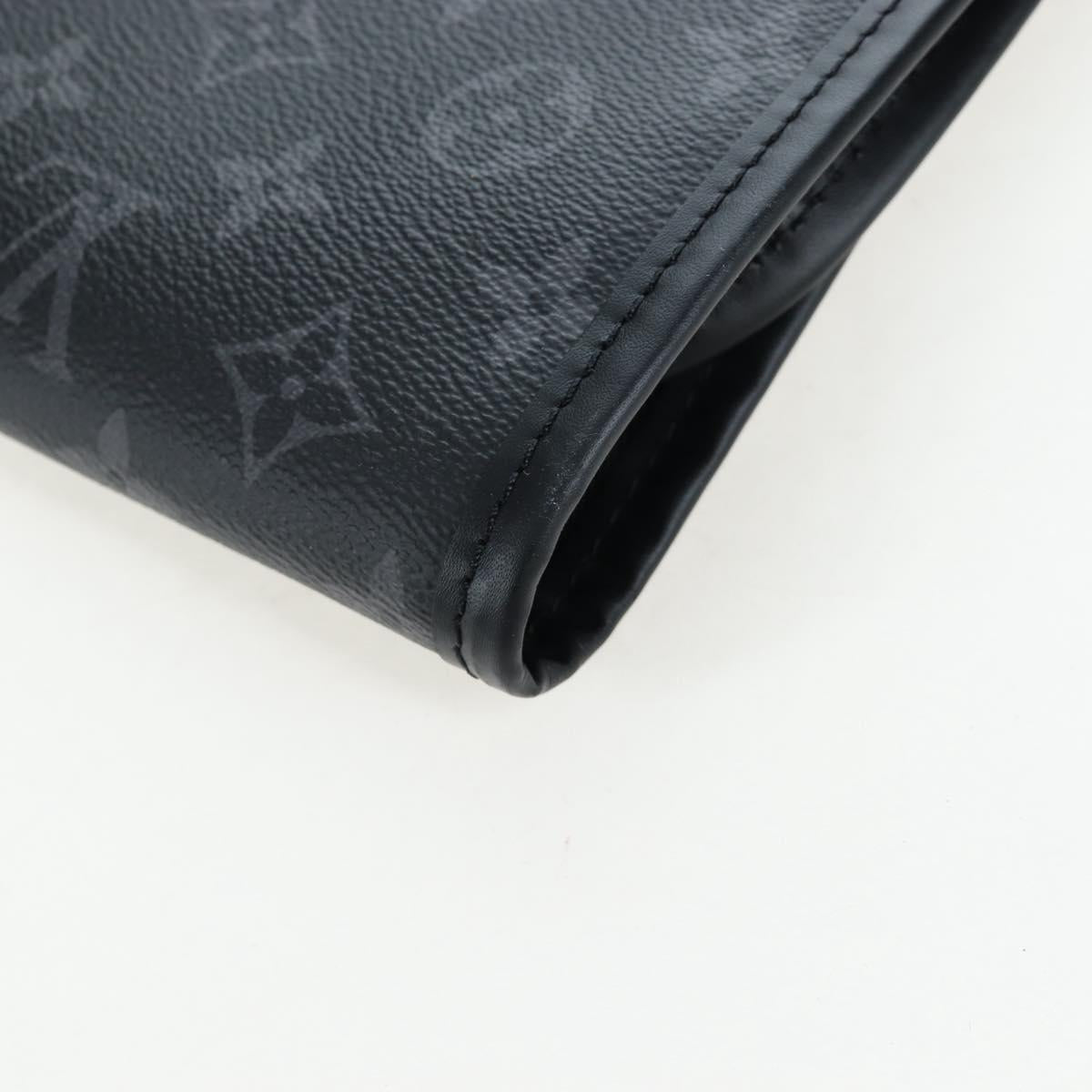 LOUIS VUITTON Monogram Eclipse Porto Abi 1 Garment Cover M43686 Auth ar14265SAM