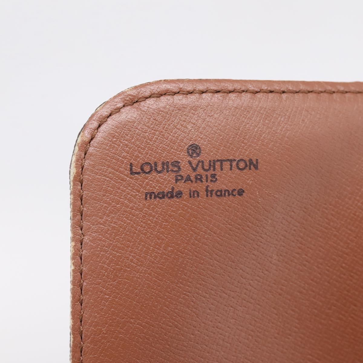 LOUIS VUITTON Monogram Cartouchiere GM Shoulder Bag M51252 LV Auth ar14279