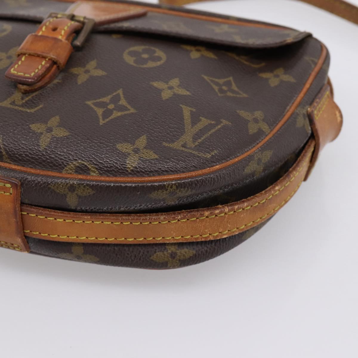 LOUIS VUITTON Monogram Jeune Fille PM Shoulder Bag M51227 LV Auth ar14280