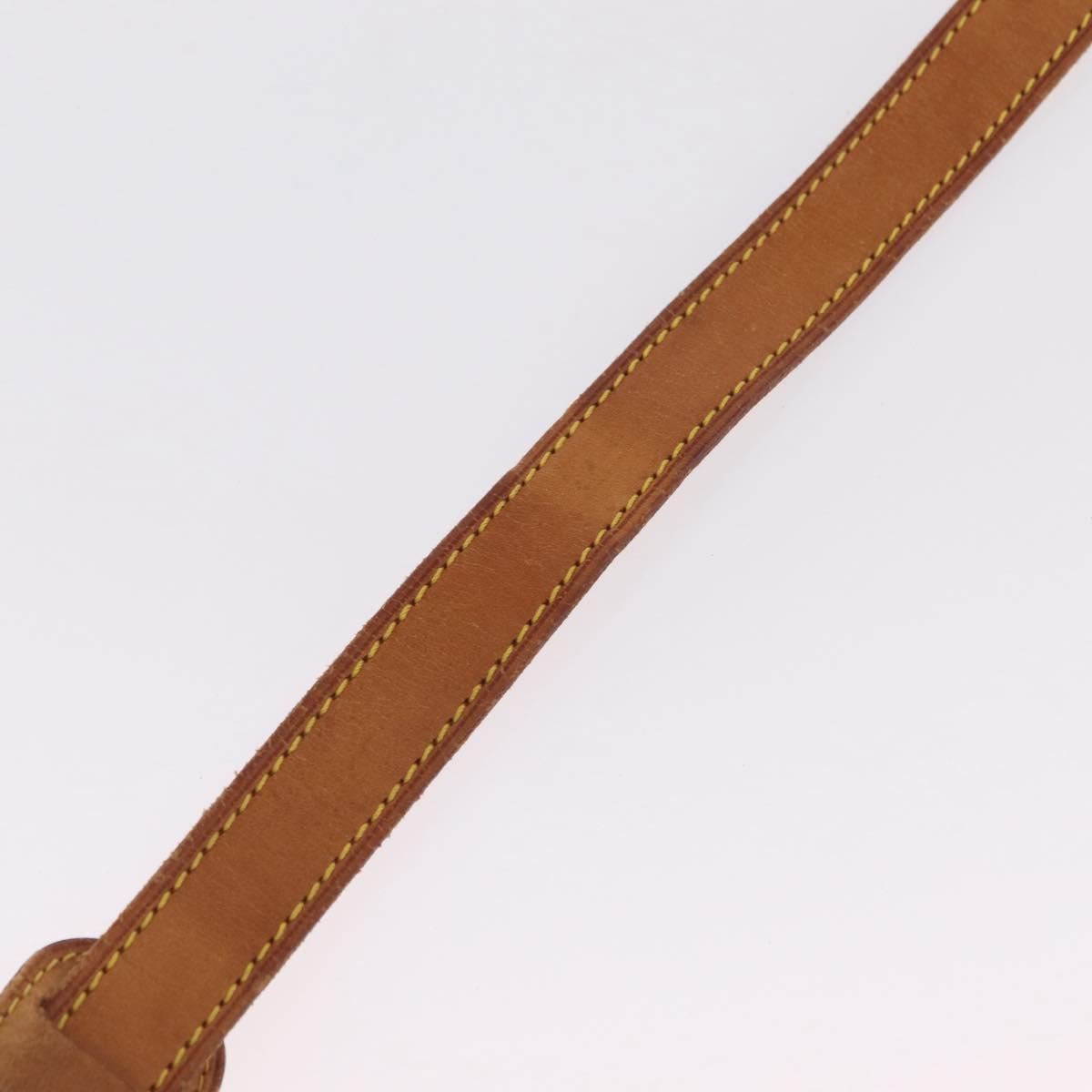 LOUIS VUITTON Adjustable Shoulder Strap 35.8""-42.9"" Beige LV Auth ar14286