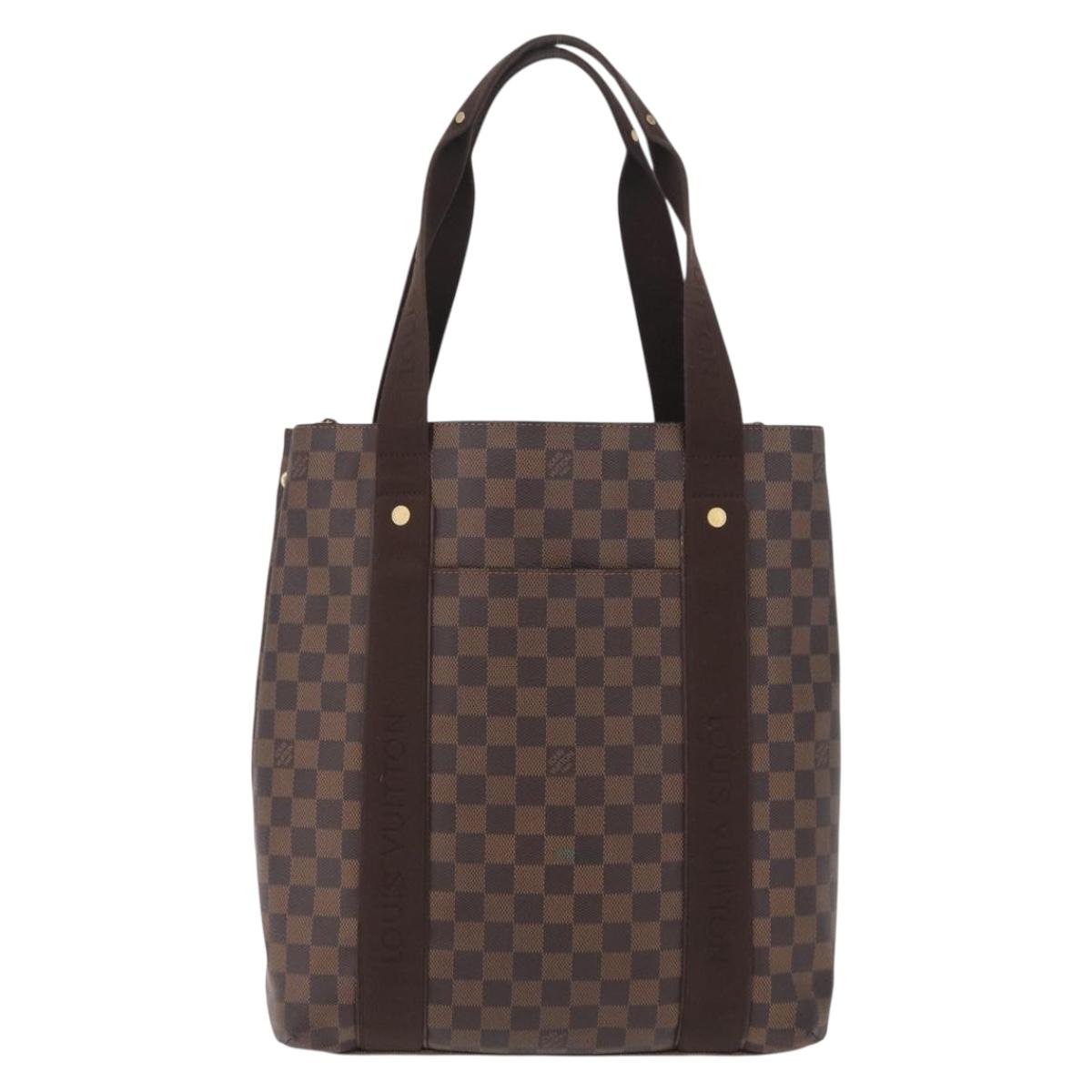 LOUIS VUITTON Damier Ebene Kababobur Tote Bag N52006 LV Auth ar14288