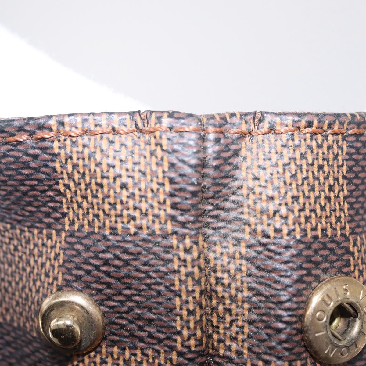 LOUIS VUITTON Damier Ebene Kababobur Tote Bag N52006 LV Auth ar14288